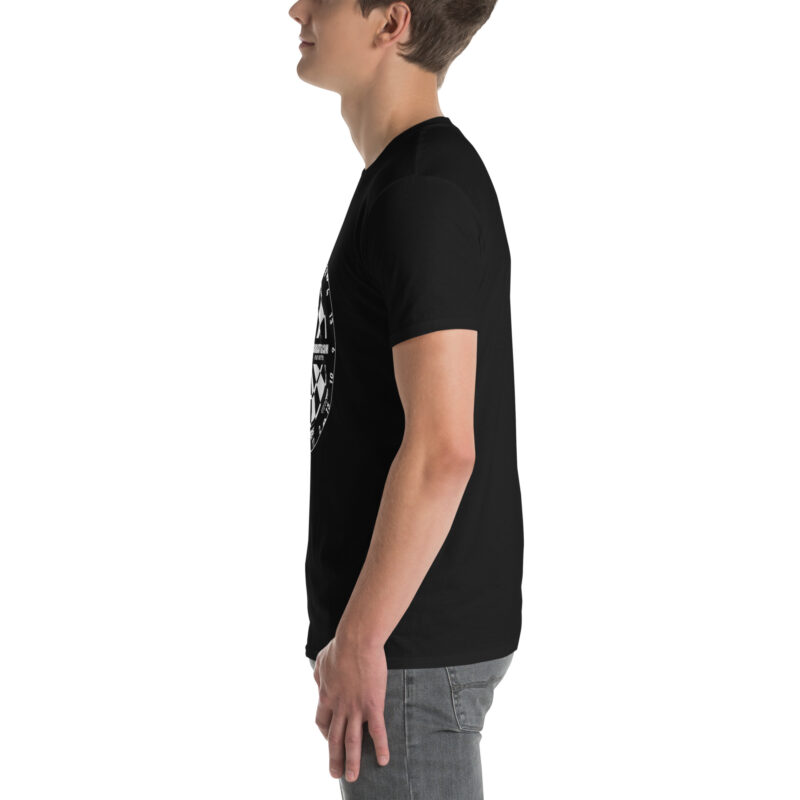 Short-Sleeve "Half Skull Dartboard" Unisex T-Shirt - Image 4