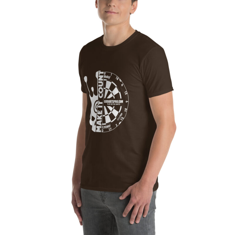 Short-Sleeve "Half Skull Dartboard" Unisex T-Shirt - Image 19