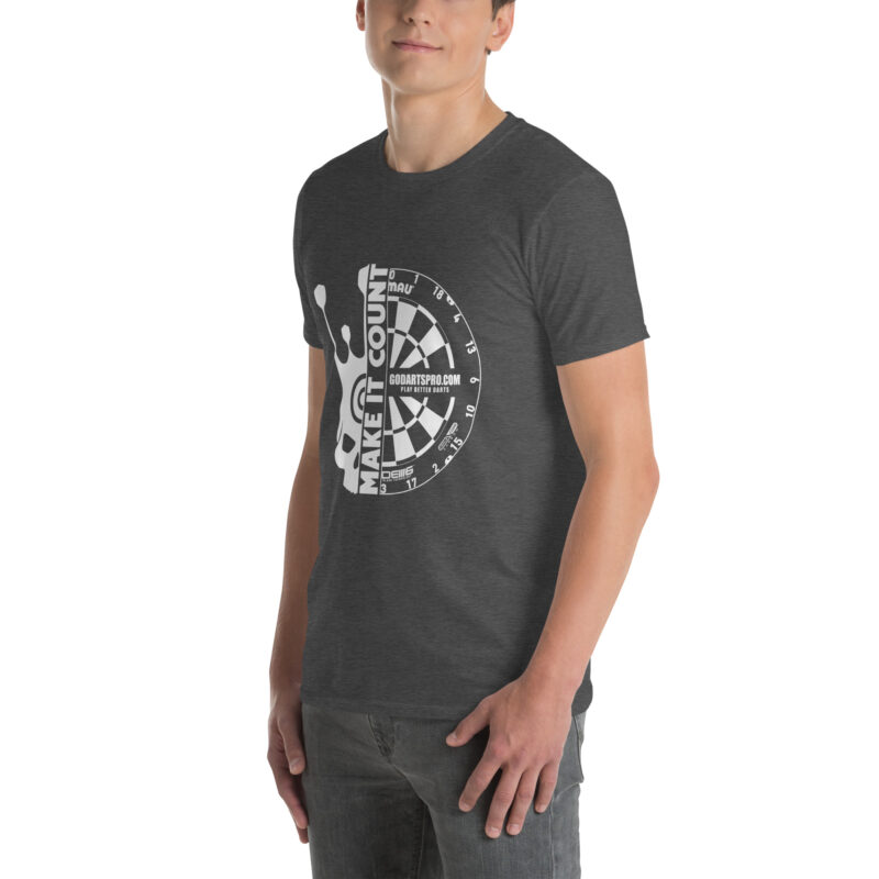 Short-Sleeve "Half Skull Dartboard" Unisex T-Shirt - Image 24