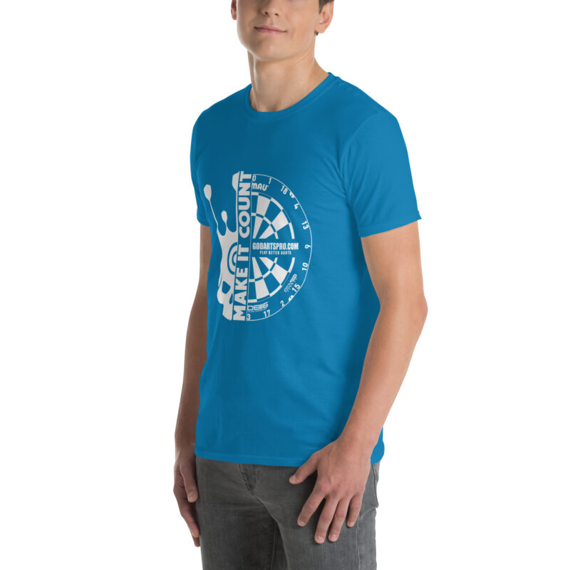 Short-Sleeve "Half Skull Dartboard" Unisex T-Shirt - Image 30